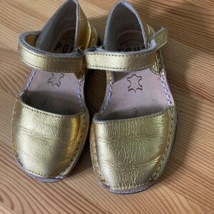 Pons Gold Sandals Toddler Size 9